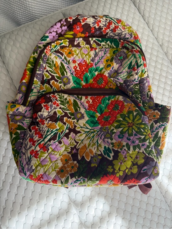 Vera Bradley Handbags - Vera Bradley Floral Quilted Backpack in Multicolor Bloom